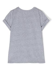Chloé Kids T-shirt met logoprint - Grijs