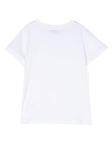 Missoni Kids T-shirt met pailletten - Wit