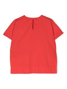 DONDUP KIDS T-shirt met strikdetail - Rood