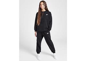 Nike Sportswear Club Fleece ruimvallende meisjesbroek - Black/Black/White