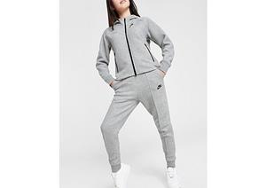 Nike Sportswear Tech Fleece joggingbroek voor meisjes - Dark Grey Heather/Black/Black