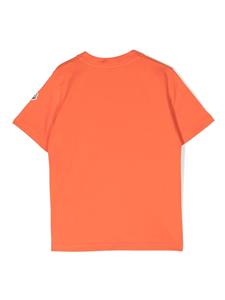 Moncler Enfant T-shirt met print - Oranje
