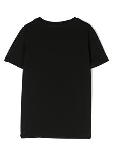Missoni Kids T-shirt met logoprint - Zwart