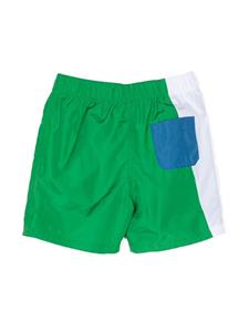 Dolce & Gabbana Kids Shorts met trekkoordtaille - Groen