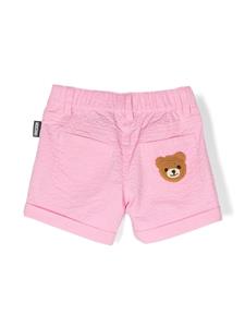 Moschino Kids Gekreukte shorts - Roze