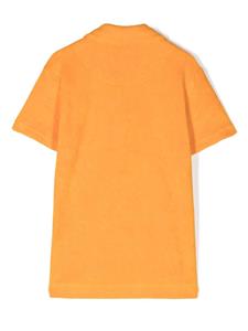 Orlebar Brown Kids Fleece poloshirt - Oranje