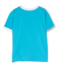 Natasha Zinko Kids T-shirt met grafische print - Blauw