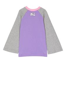 Natasha Zinko Kids Sweater met print - Paars
