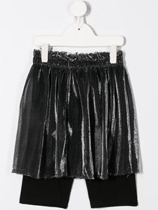 Andorine Gelaagde shorts - Zilver