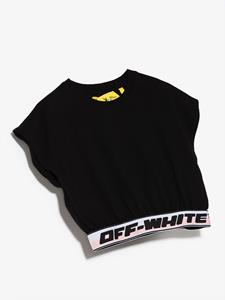 Off-White Kids T-shirt met logo - Zwart