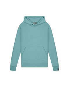 Malelions Men Essentials Hoodie - Smoke Blue