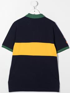 Ralph Lauren Kids Poloshirt met colourblocking - Blauw