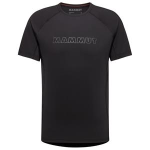 Mammut  Selun FL T-Shirt Logo - Sportshirt, zwart