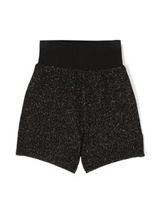 Balmain Kids Straight shorts - Zwart