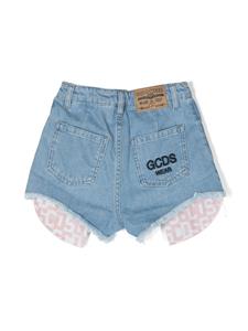 Gcds Kids Shorts met hangende zakken - Blauw