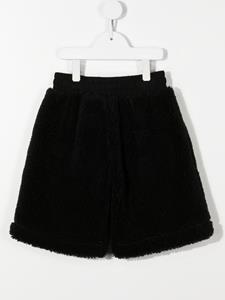 Natasha Zinko Kids Fleece shorts - Zwart