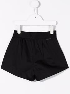 Moncler Enfant Shorts met logo taille - Zwart