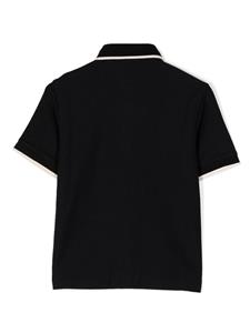 Emporio Armani Kids Poloshirt met geborduurd logo - Zwart
