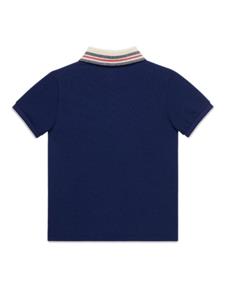 Gucci Kids Shirt met borduurwerk - Blauw