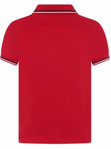 Emporio Armani Kids Poloshirt met logoprint - Rood