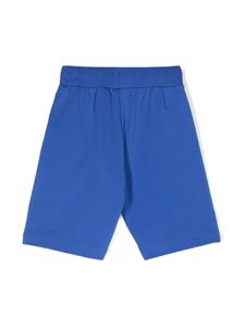 Philipp Plein Junior Shorts met logopatch - Blauw