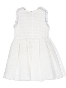 Simonetta Mouwloze jurk - Wit