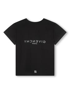 Givenchy Kids T-shirt met logoprint - Zwart