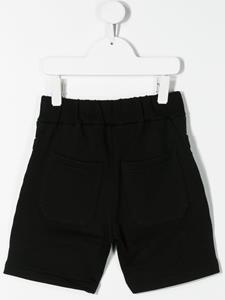 Balmain Kids Getailleerde shorts - Zwart