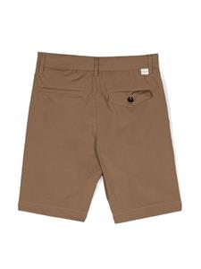Paolo Pecora Kids Katoenen shorts - Bruin