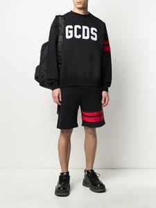Gcds Sweater met geborduurd logo - Zwart