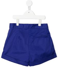 Marni Kids Geplooide shorts - Blauw