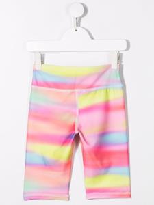 MSGM Kids Shorts met tie-dye print - Roze
