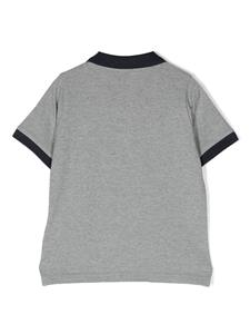 Moncler Enfant Poloshirt met logopatch - Grijs