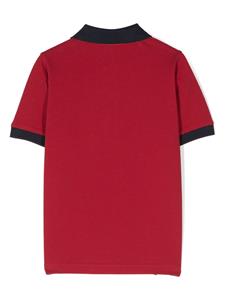 Moncler Enfant Poloshirt met logopatch - Rood