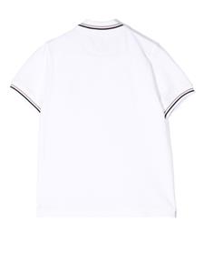 Brunello Cucinelli Kids Poloshirt met geborduurd logo - Wit