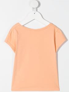 Knot T-shirt met print - Oranje