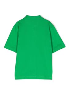 Kenzo Kids Poloshirt met logoprint - Groen