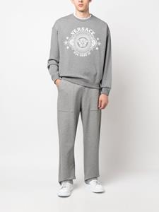 Versace Sweater met logoprint - Grijs
