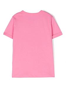 Stella McCartney Kids T-shirt met sterprint - Roze