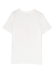 Stella McCartney Kids T-shirt met bloemenprint - Wit