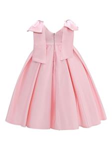 Tulleen Palermo jurk met strikdetail - Roze