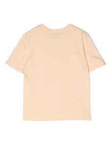 Stella McCartney Kids T-shirt met ronde hals - Geel