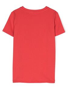 Stella McCartney Kids T-shirt met hartprint - Rood