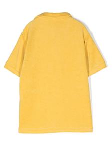 Aspesi Kids Poloshirt van badstof - Geel