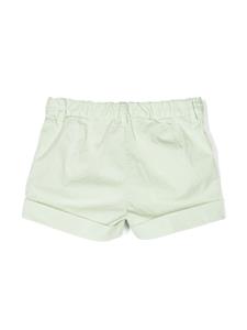 Il Gufo Shorts met elastische taille - Groen