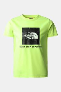The North Face Redbox T-shirt Jongens Geel/Fluor
