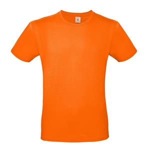 B&C Set van 2x stuks oranje Koningsdag of supporter t-shirt met ronde hals voor heren