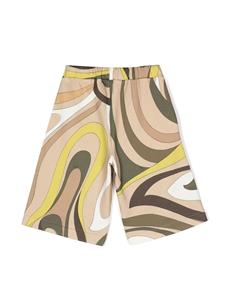 PUCCI Junior Shorts met patroon - Groen