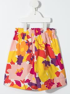 Il Gufo Shorts met bloemenprint - Rood