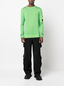C.P. Company Sweater met lensdetail - Groen